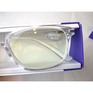 Readerest Blue Light Blocking Reading Glasses Crystal Bliss +3.25 Magnification
